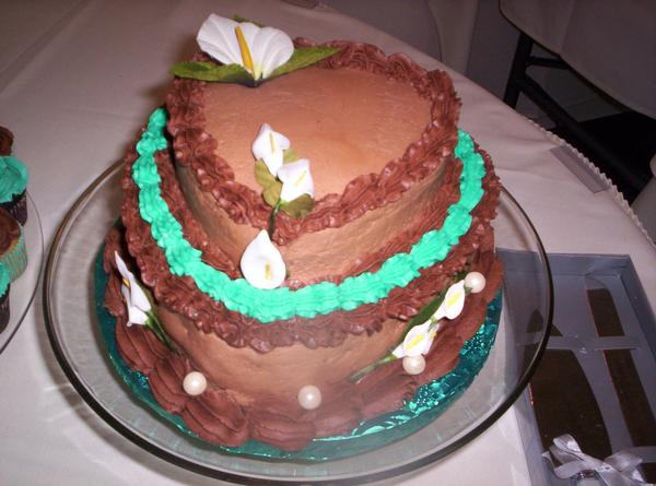 Chocolate Wedding Cake